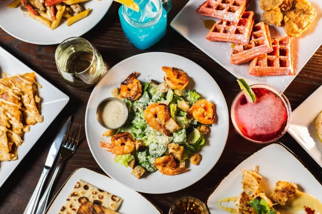 Stylish corporate event space at The Dean NYC with modern lounge seating and ambient lighting